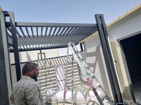 مظلات أسطح حديثة حي الحمراء